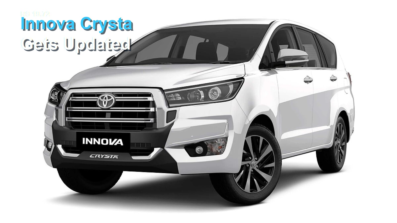 2026 Toyota Innova Crysta Launched at Rs 19.72 Lakh: What's New for Buyers featured image using relevant official media