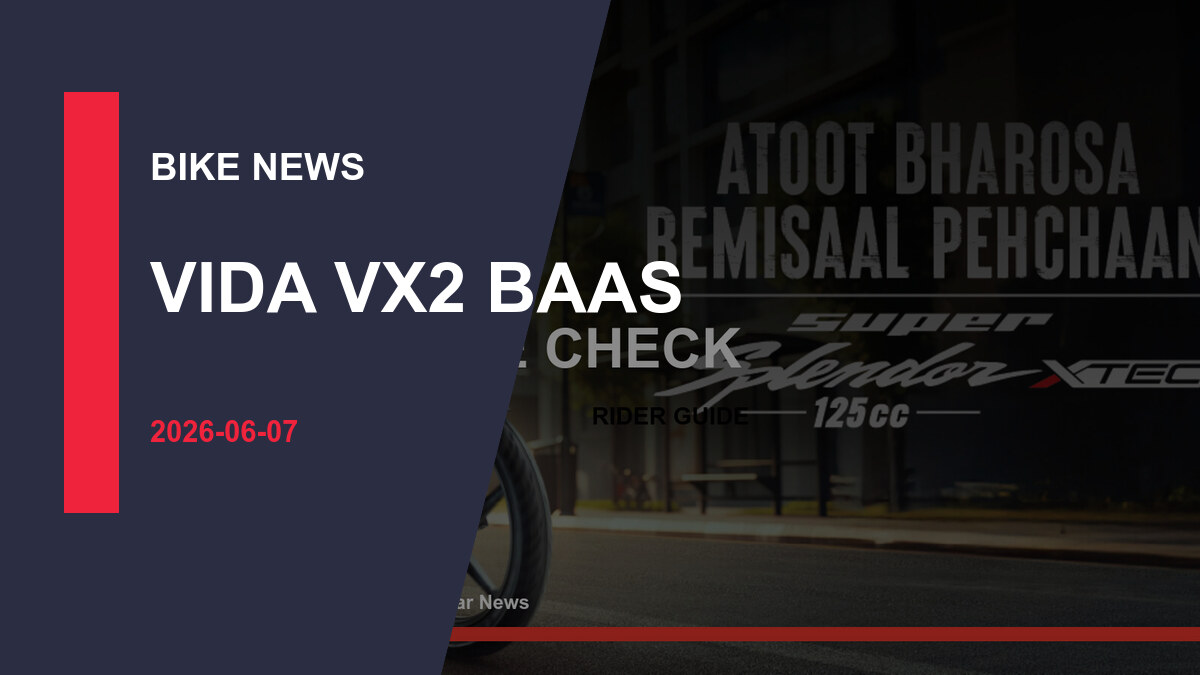 Hero VIDA VX2 electric scooter BaaS India 2026 thumbnail