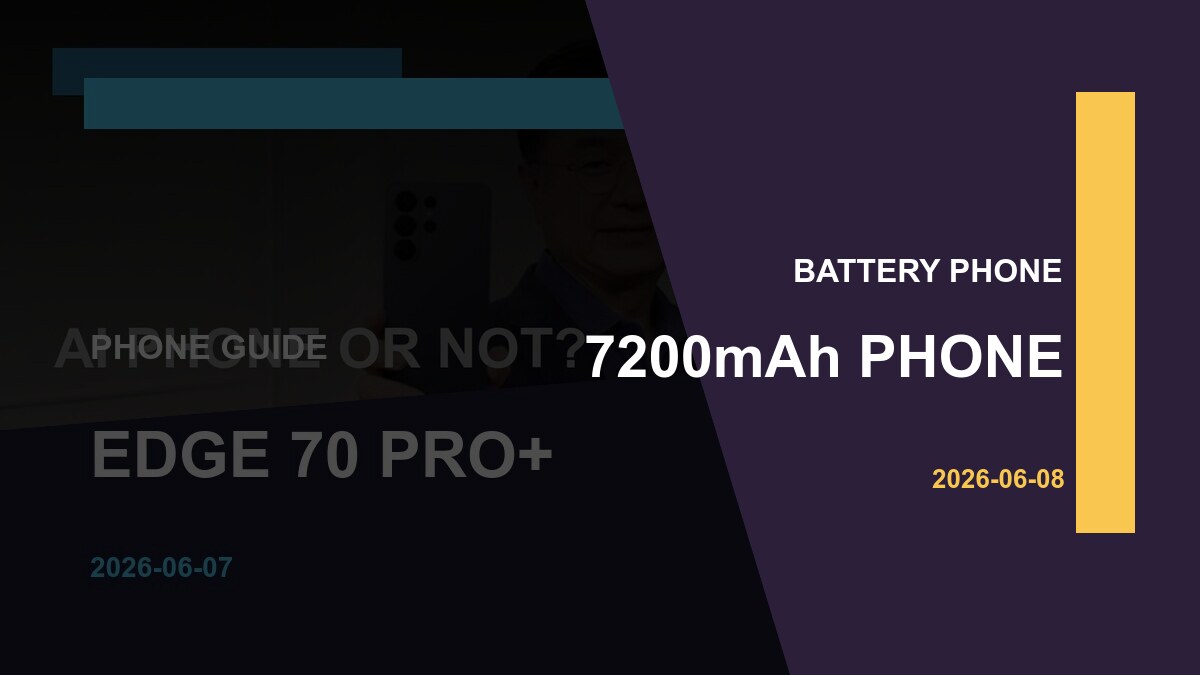 iQOO Z11x India 7200mAh battery phone buyer guide thumbnail