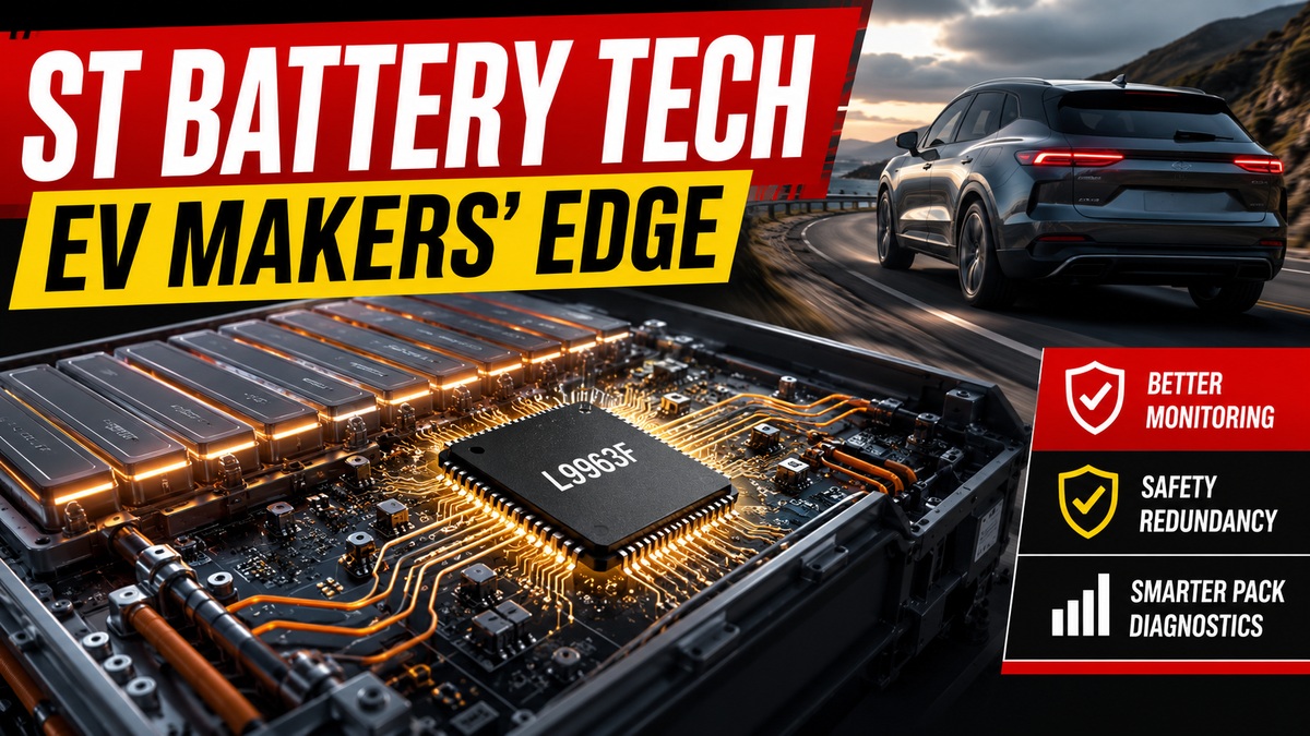 ST's New Battery Tech Could Give EV Makers a Major Advantage featured image